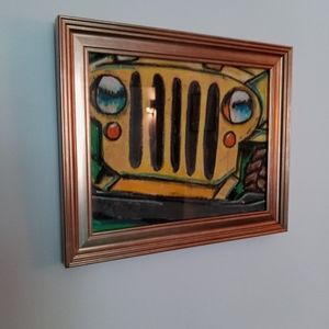 Oil pastel painting by K.Overbeck.